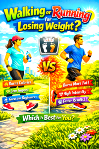 Walking or Running for Losing Weight