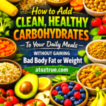Add Clean, Healthy Carbohydrates to Your Daily Meals