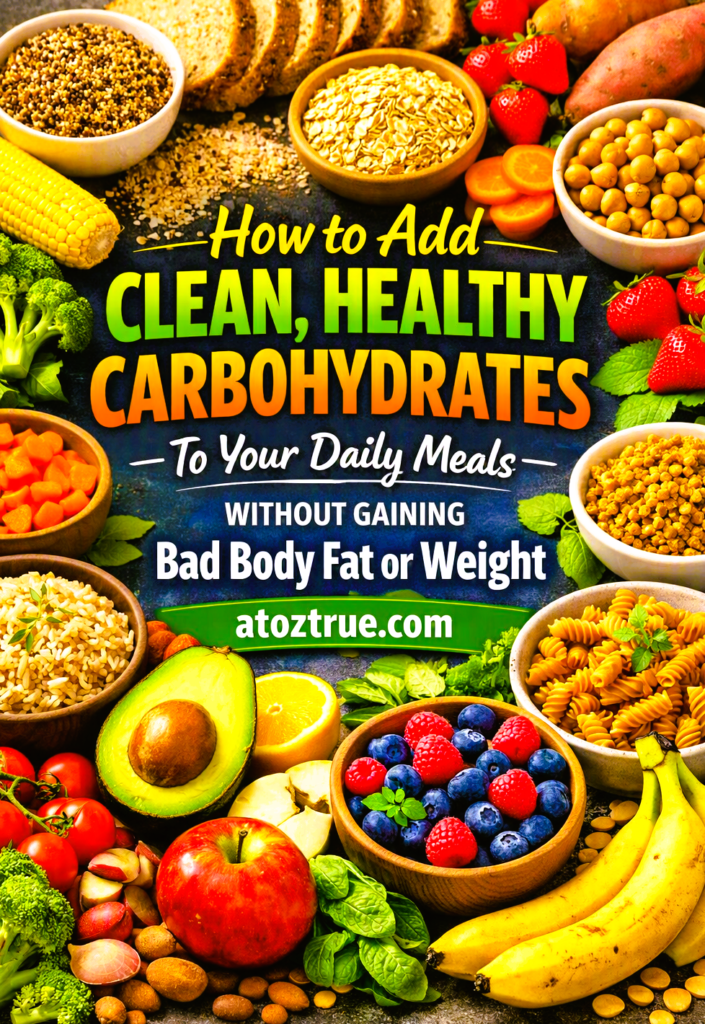 Add Clean, Healthy Carbohydrates to Your Daily Meals